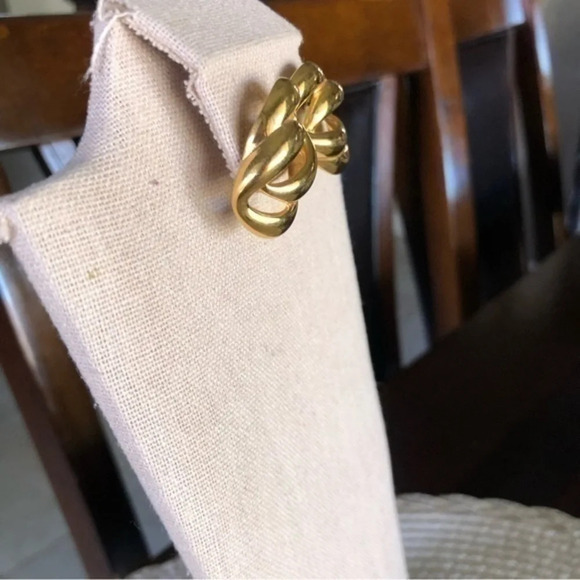 Vintage Signed Napier Pierced Earring - Picture 2 of 5